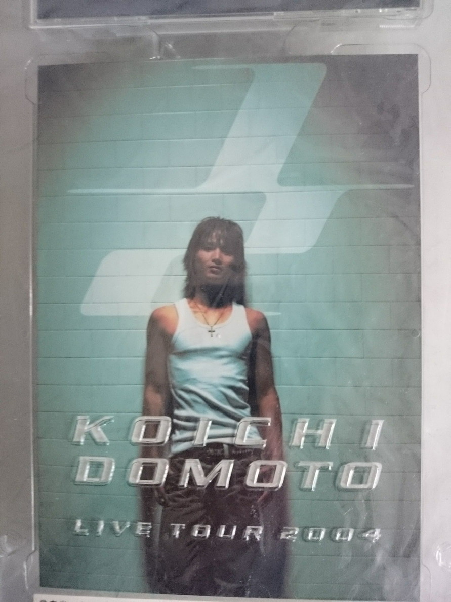 KOICHI DOMOTO LIVE TOUR 2004 1/2 初回生産限定　JEVN0044-46 VHS+CD 未開封新品_画像4