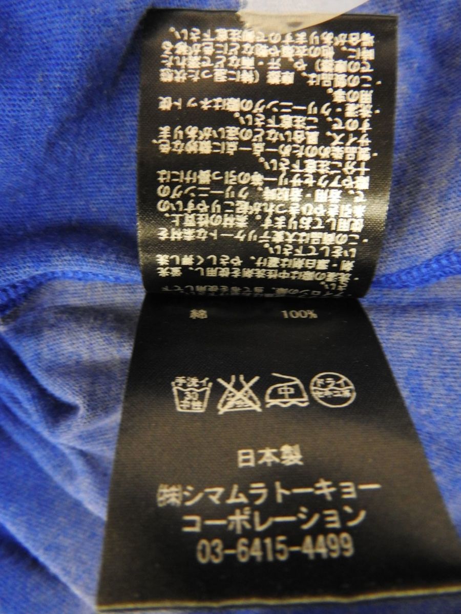 n°44　五分丈Tシャツ　Mサイズ 未使用展示品_画像8