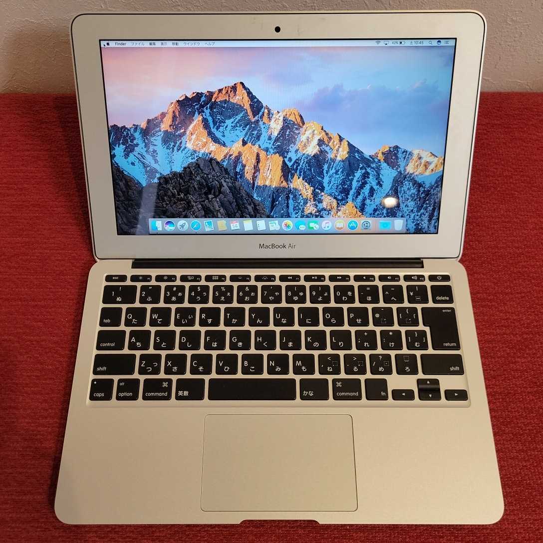 MacBook Air 11inch Early 2015 Corei5 SSD256GB メモリ４GB www