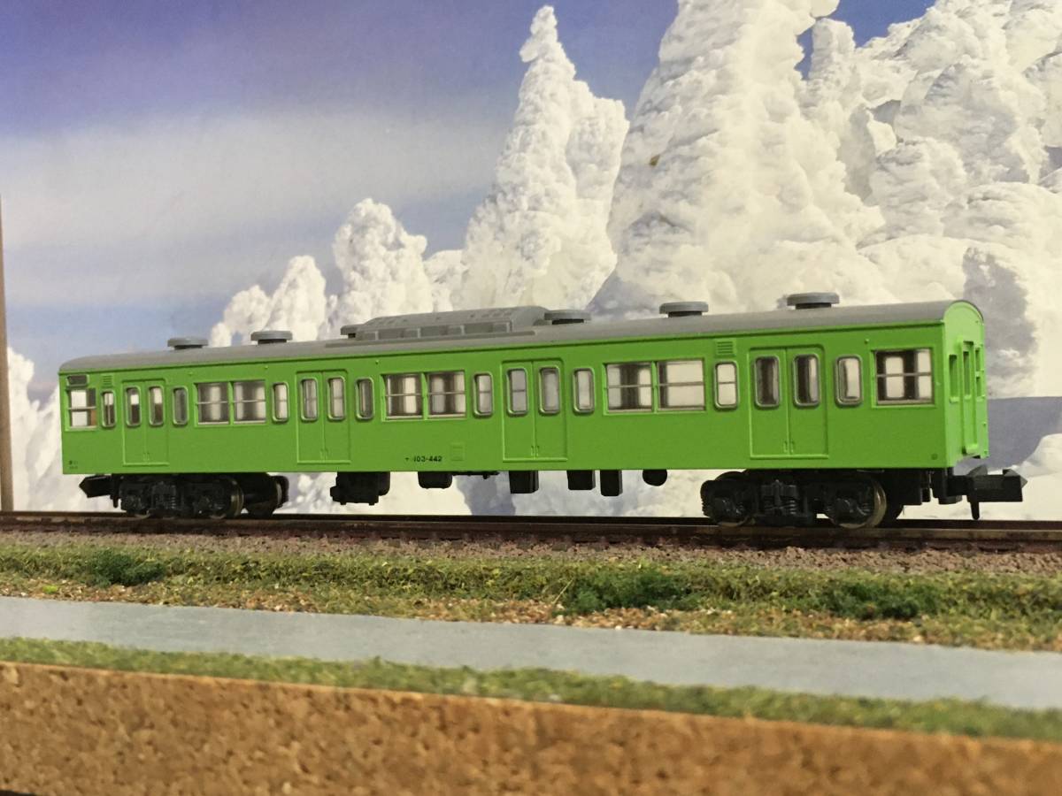 N019)KATO 103系サハ103 ウグイス山手線関西線奈良線赤羽線横浜線大阪
