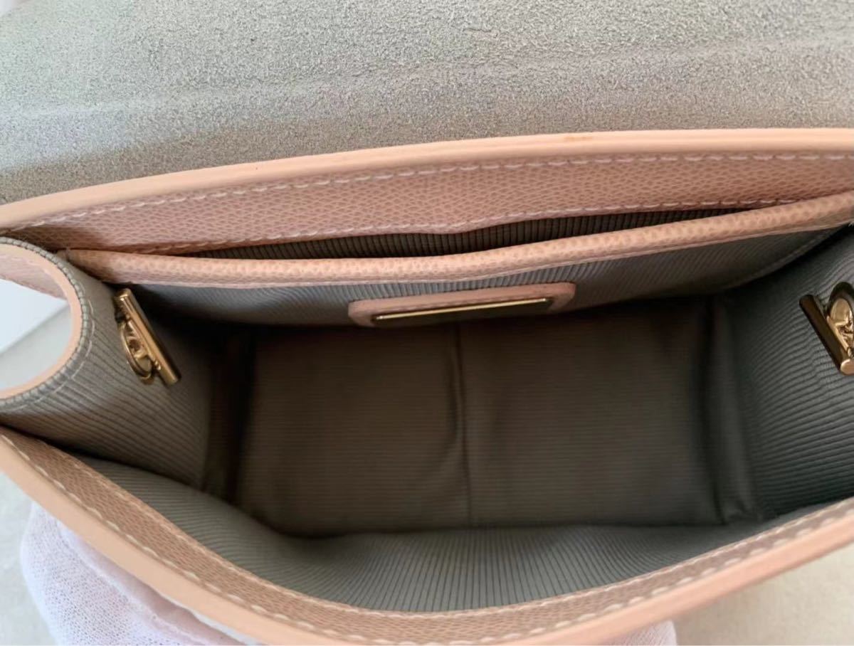 B0005 FURLA フルラ チェーンショルダーバッグ メトロポリス レザーショルダーバッグ 6