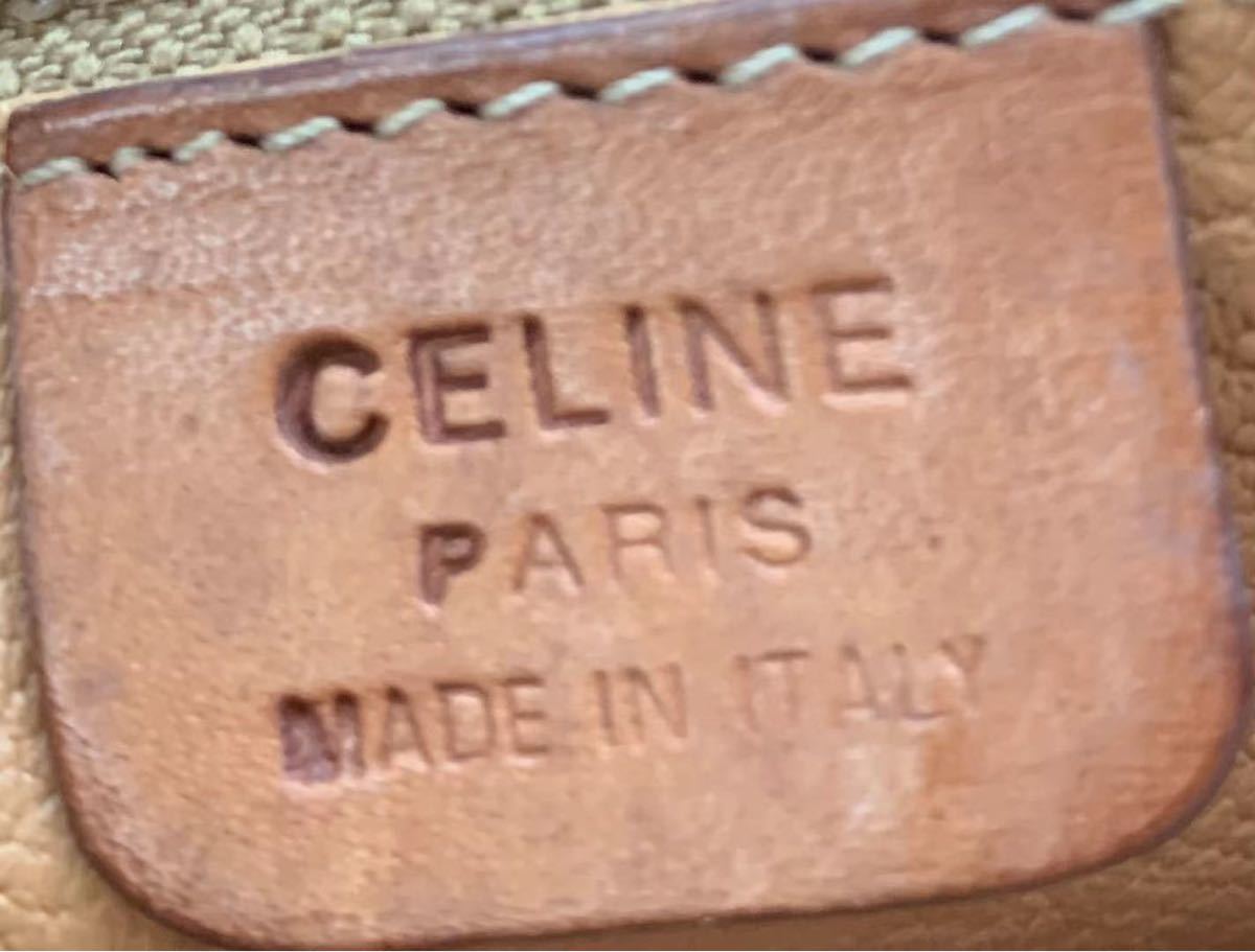 A0150 セリーヌ CELINE マカダム柄 セカンドバッグ クラッチバッグ