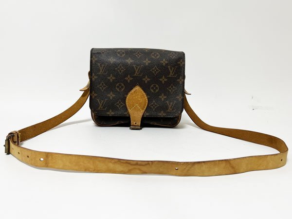 送料無料 【１円スタート】 LOUIS VUITTON ルイウ゛ィトン モノグラム カルトシエール ショルダーバッグ 斜め掛け M51253 中古_画像7