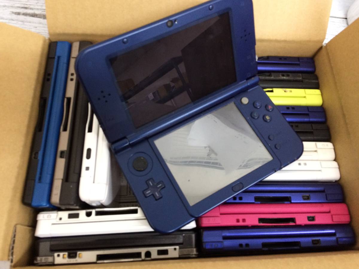 New 3DS LL/3DS LL/3DS/DS i/DS i LL 本体 計18台セット 任天堂 まとめ