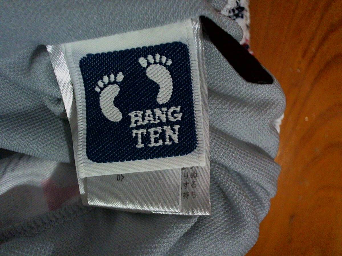 ☆ハンテン【HANG TEN】メンズ水着 海水パンツ 海パン ハーフパンツ M　白　紺 ピンク_画像7