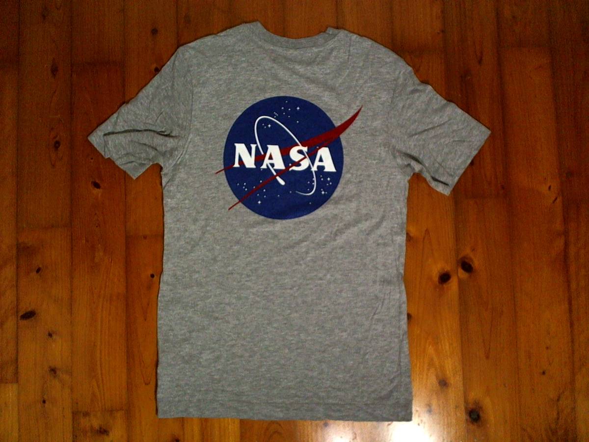 ★エイチ＆エム【H＆M★L.O.G.G.】『NASA』プリント 半袖Tシャツ XS グレー　灰色_画像8