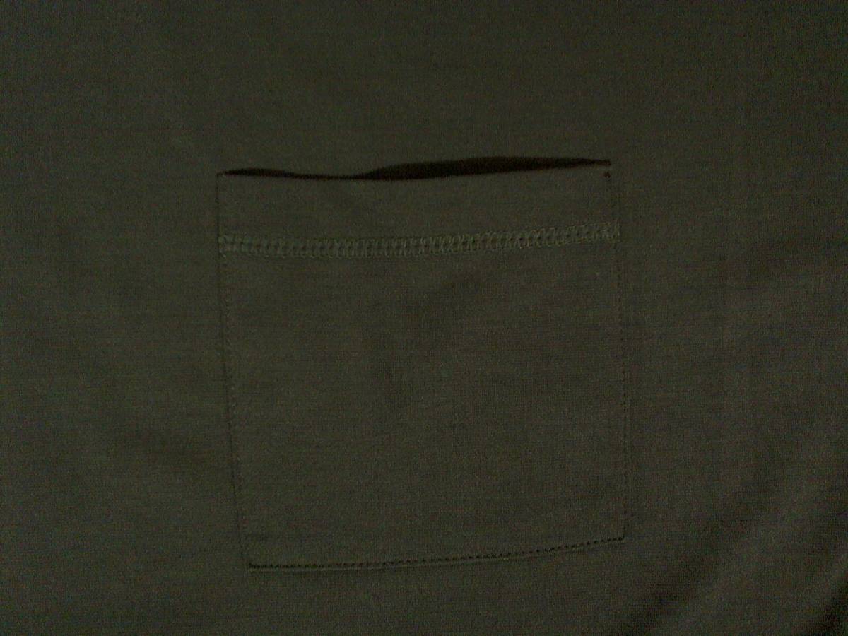 * Takeo Kikuchi [TK.*TAKEO KIKUCHI]. with pocket short sleeves T-shirt oversize M khaki gray series 