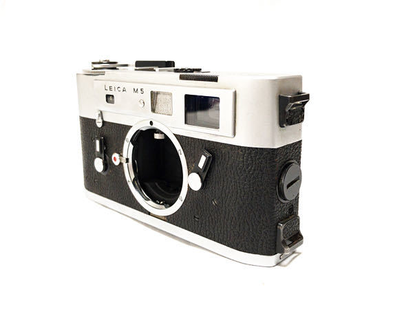 状態良好 ファインダーきれい Leica M5 ボディ クローム ライカ ３吊 3 lug レンジファインダー _画像2