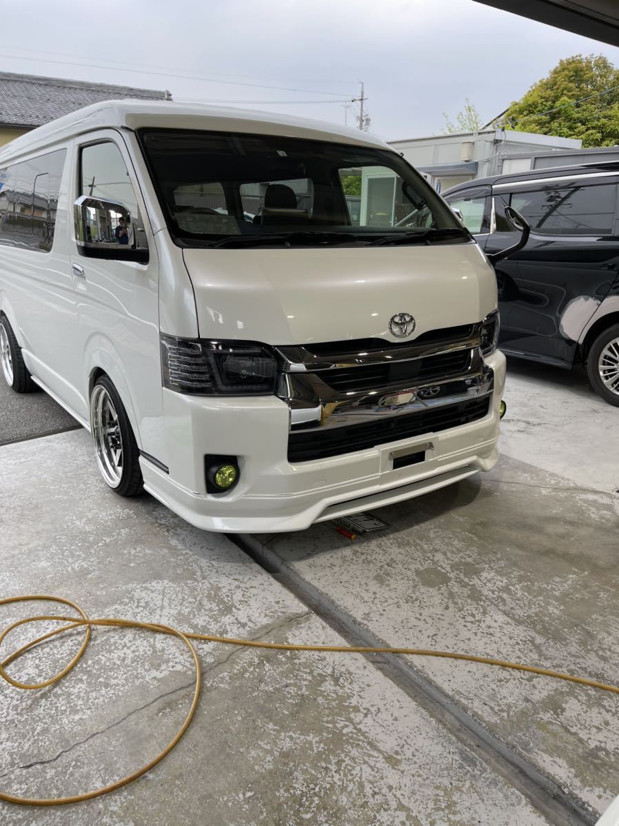 ハイエースワイドエアロパーツ フロントバンパー ハイエースワイドエアロパーツ フロントバンパー