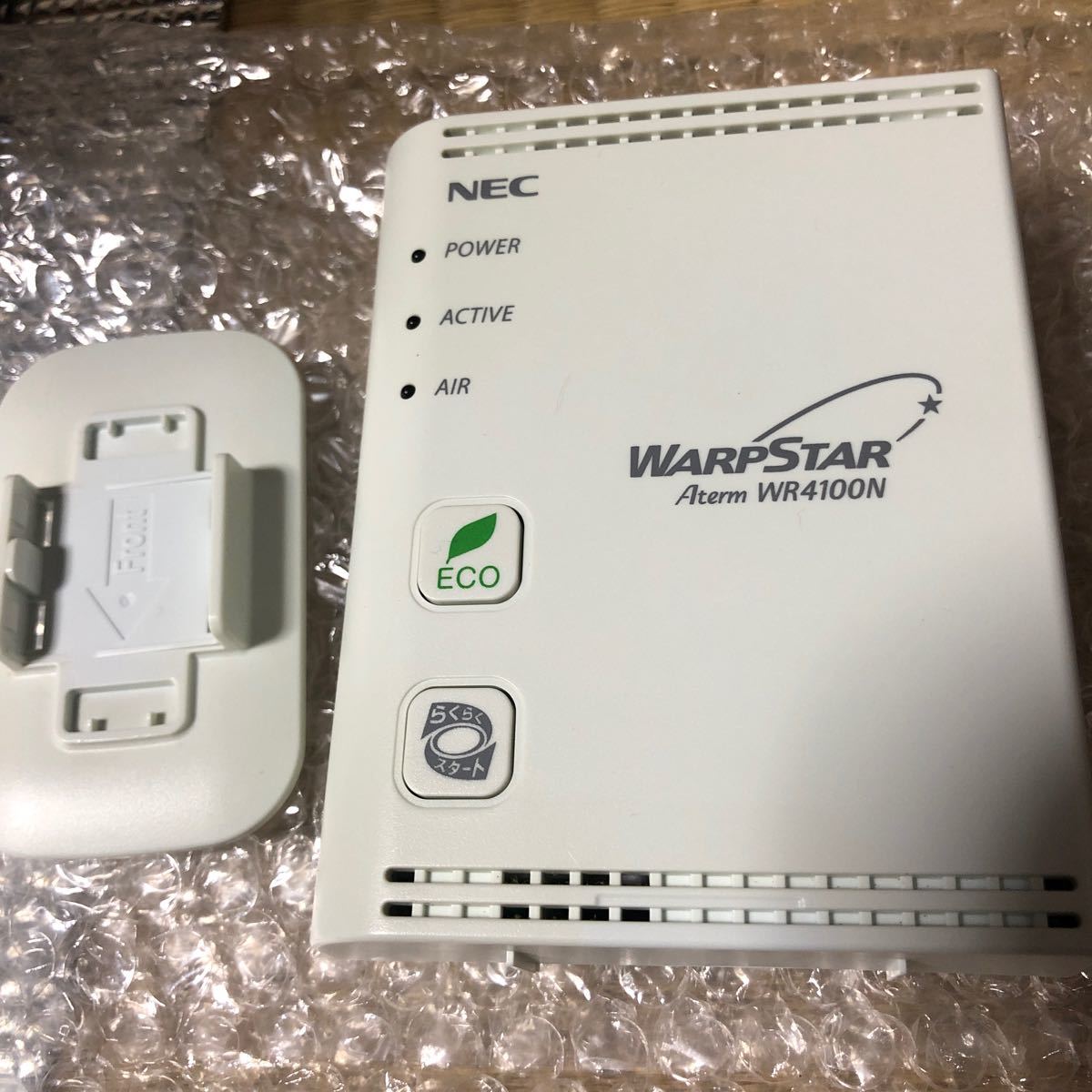 2台セット！NEC Aterm 無線LANルーター　WF300HP ・Aterm WR4100N 　