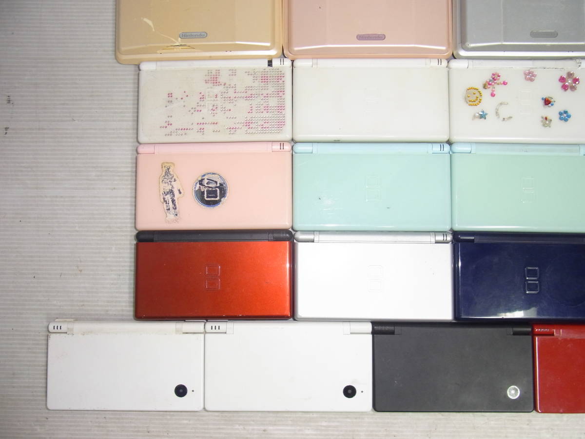 H#放出!! 1円～!! ジャンク ニンテンドーDS/Lite/DSi 本体 25台セット 大量 まとめて_画像4