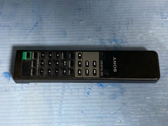 SONY FLX-1 for personal CD system for remote control RM-DD1 operation goods used present condition delivery..