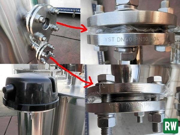 未使用 ジャケットタンク 蒸気加熱付き 500L? 工場設備 [6 未使用 ジャケットタンク 蒸気加熱付き 500L? 工場設備 [6