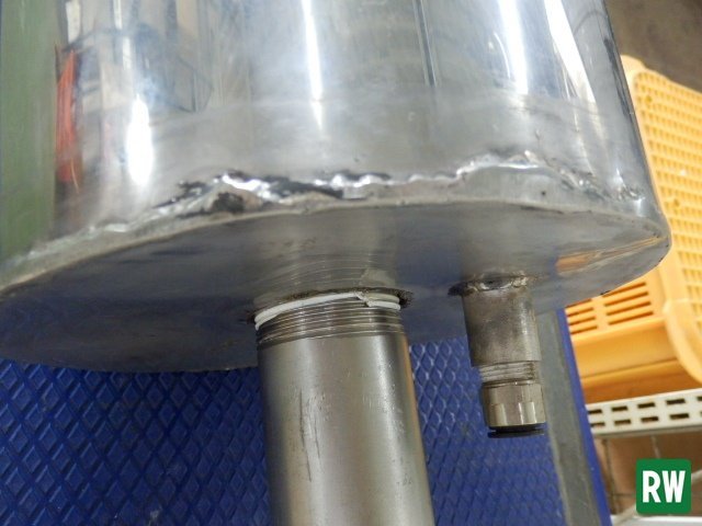 消煙器 フィルターはBUSCH 幅200×奥行200×高さ630mm ステンレス 油回転真空ポンプにて動作確認済 [2-218344]_画像4