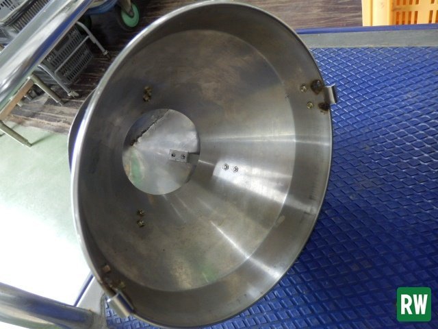 消煙器 フィルターはBUSCH 幅200×奥行200×高さ630mm ステンレス 油回転真空ポンプにて動作確認済 [2-218344]_画像7
