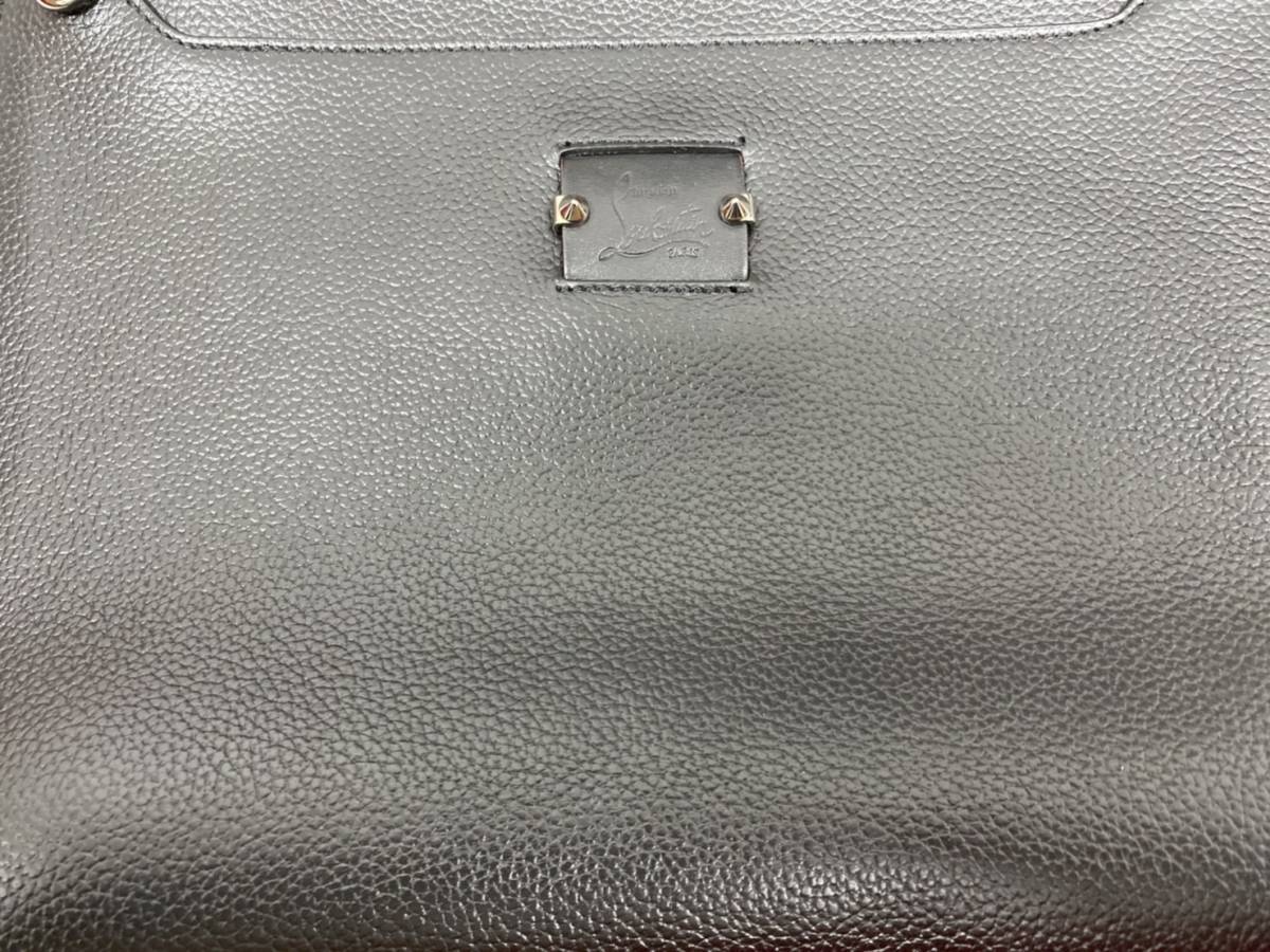 美品 Christian Louboutin クリスチャンルブタン クラッチバック