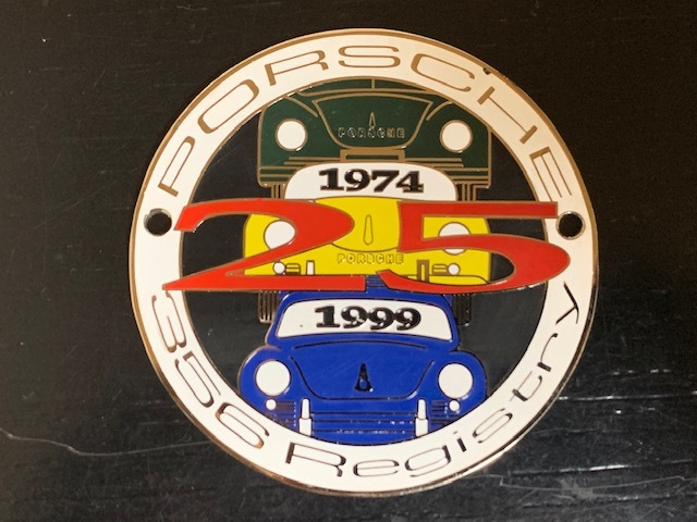  Porsche 356 сопротивление Lee 25 anniversary commemoration решётка значок машина значок редкий 