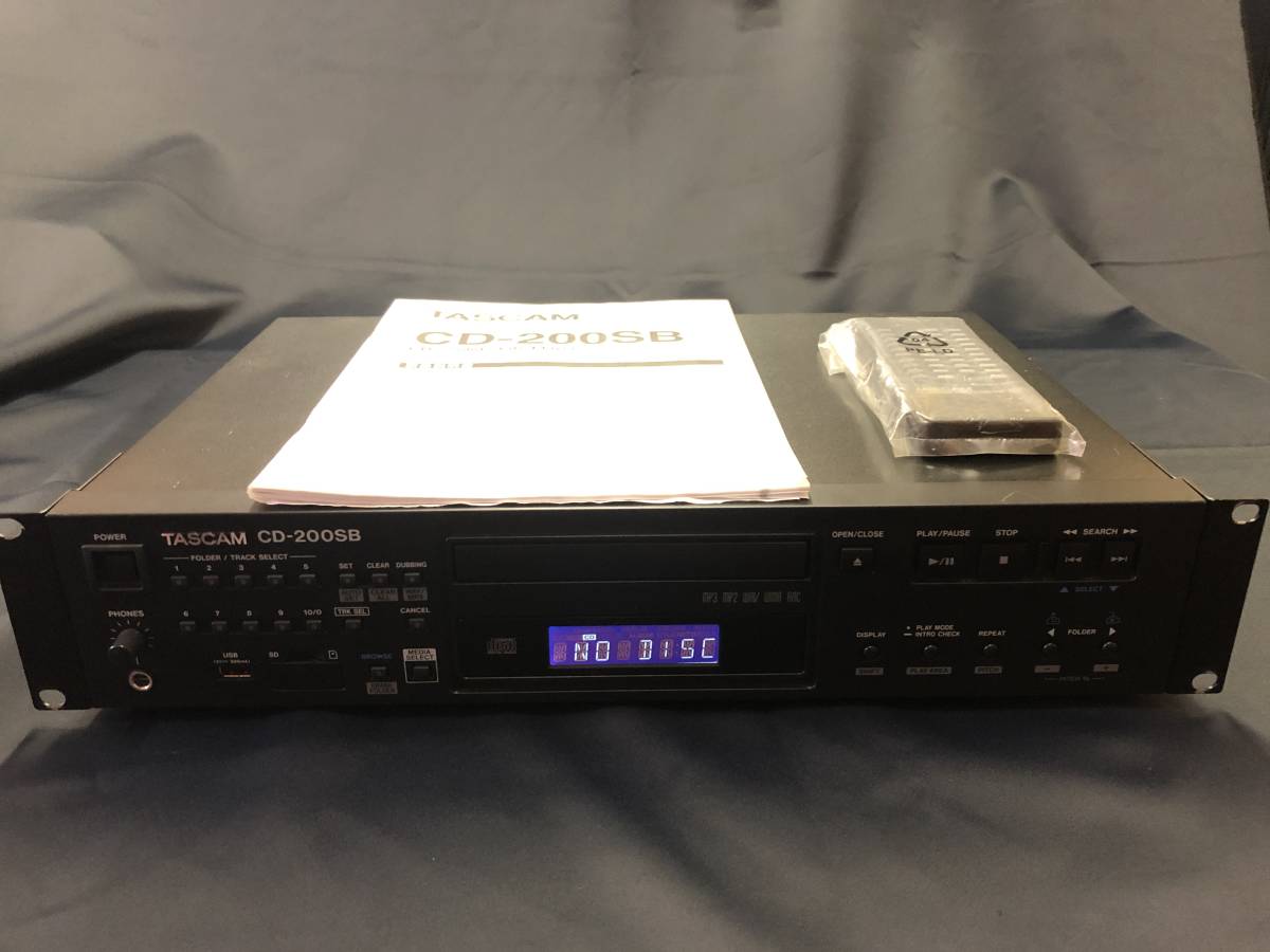 ポリカーボネイト製キッチンポット 【新品未使用品】TASCAM CD-200SB