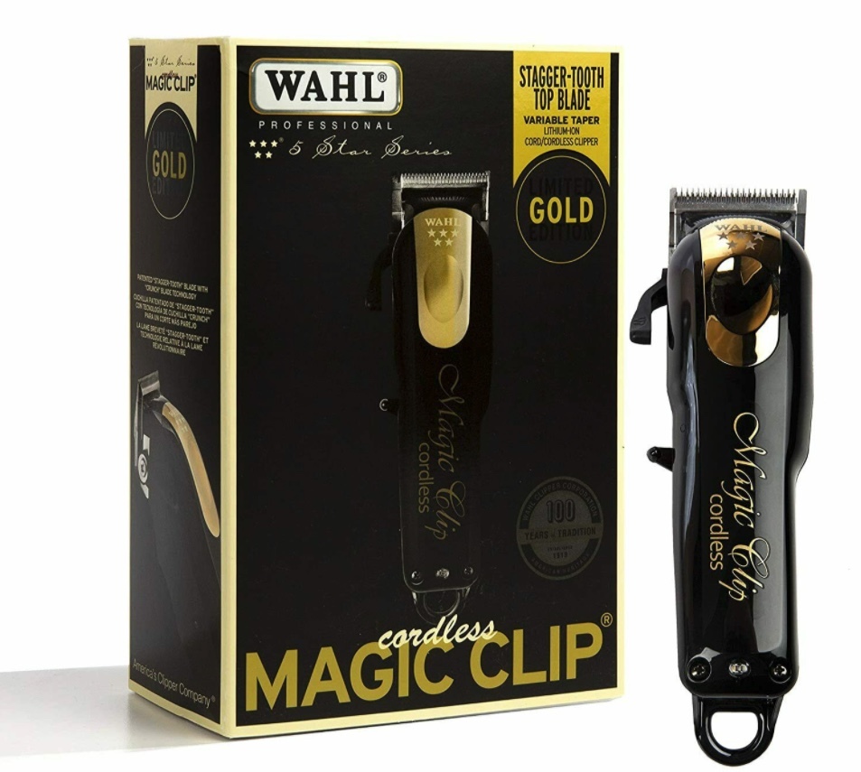 新品・即納☆アメリカ直輸入品☆WAHL 5Star Cordless Magic Clip GOLD