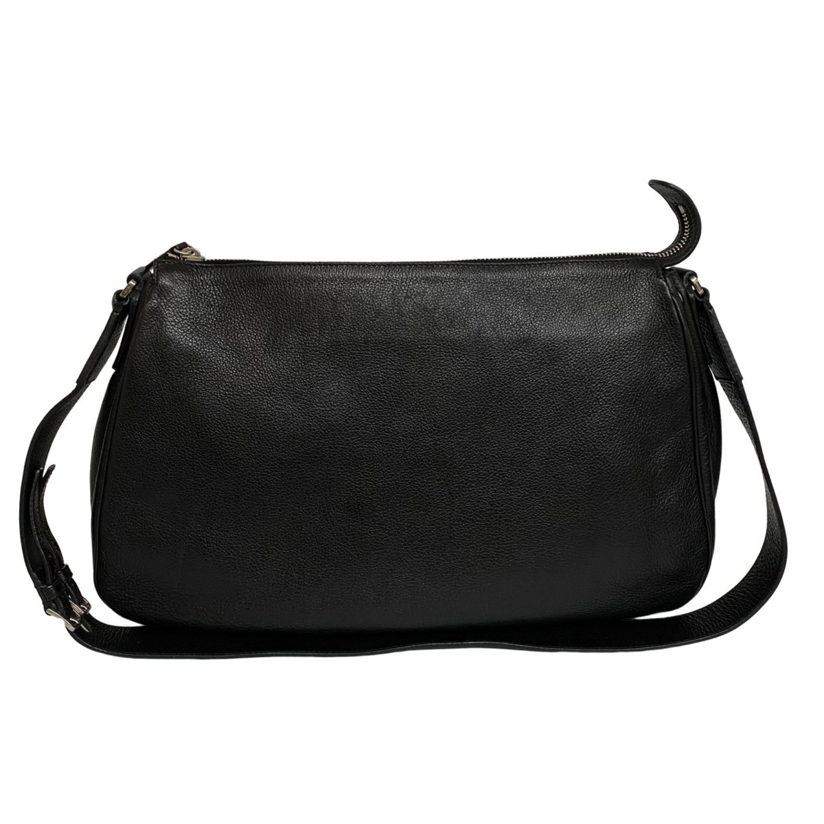 34%割引【お取り寄せ】 極 美品 レア PRADA プラダ 三角ロゴ 金具