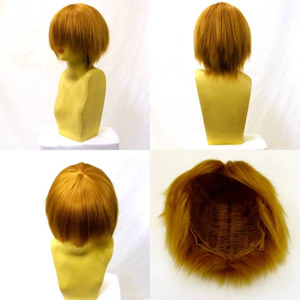 * sale * free shipping * immediate payment possibility * prompt decision * full wig Short Bob tea / Brown L2