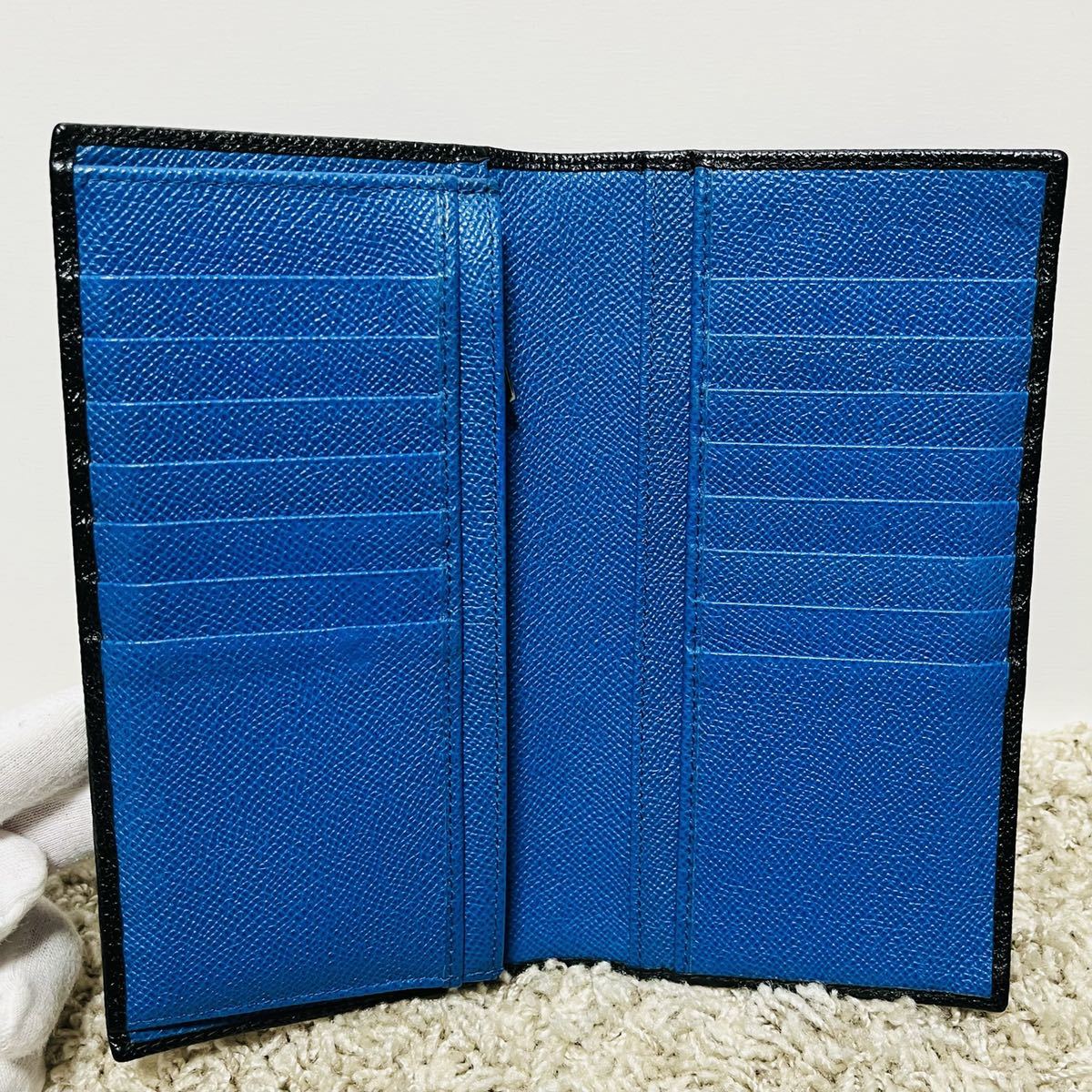 ドルチェ&ガッバーナ 青 財布 メンズ レディース-