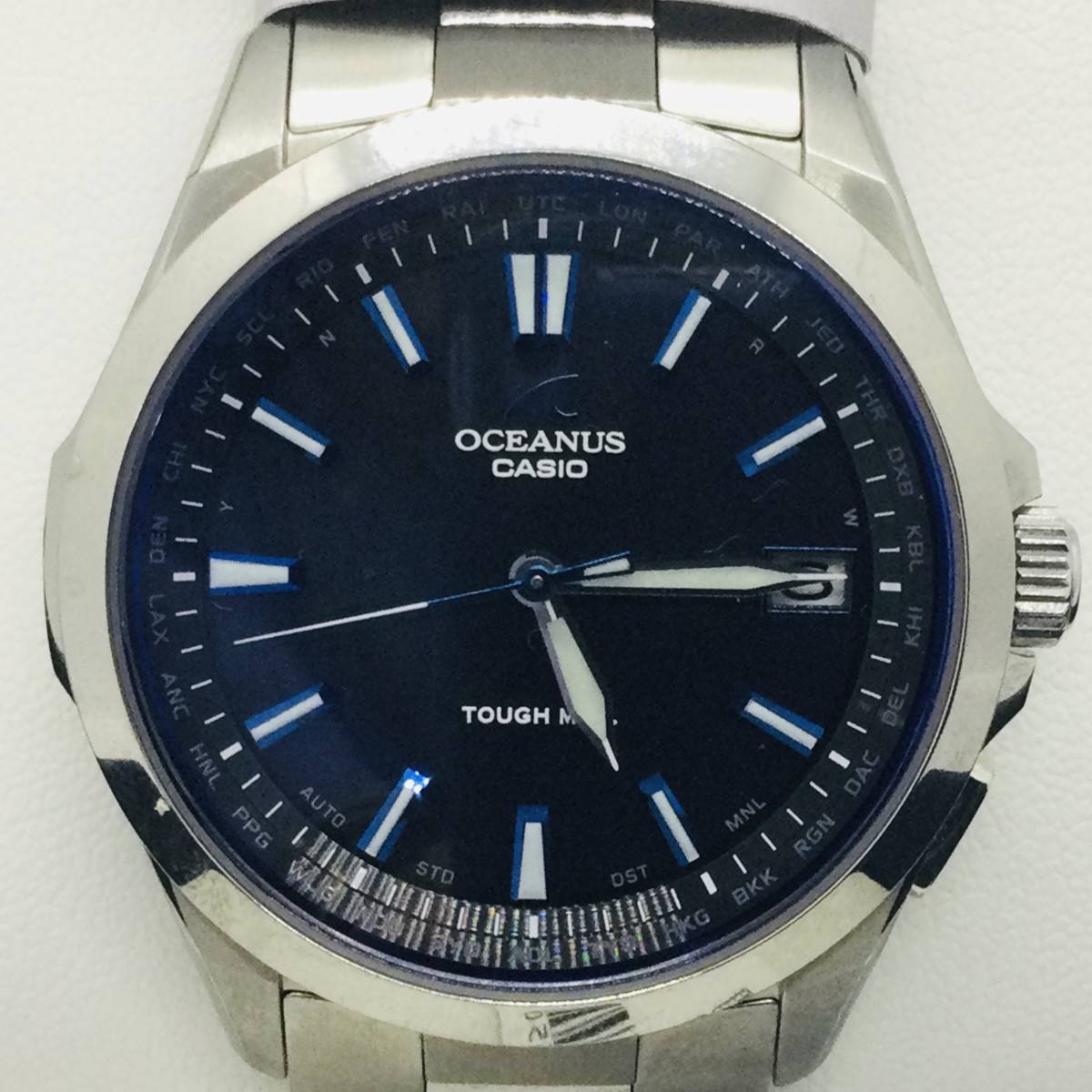 ◇ CASIO OCEANUS(オシアナス) OCW-S100-1AJF メンズ メタルベルト