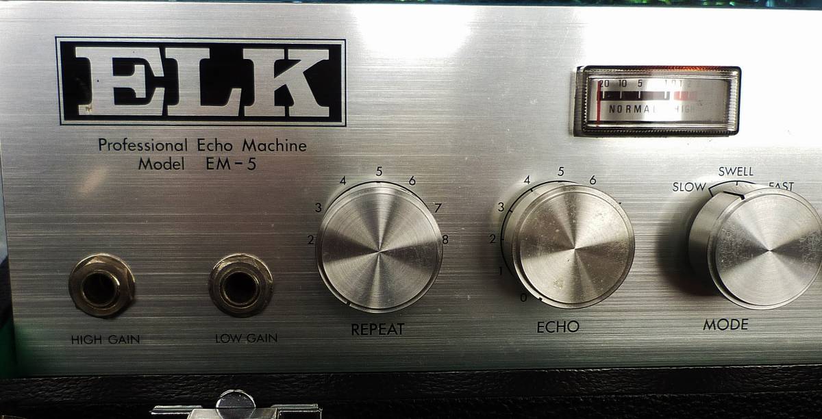 ELK Professional Echo Machine EM-5（新品テープ2個付き） 超美品 _画像4