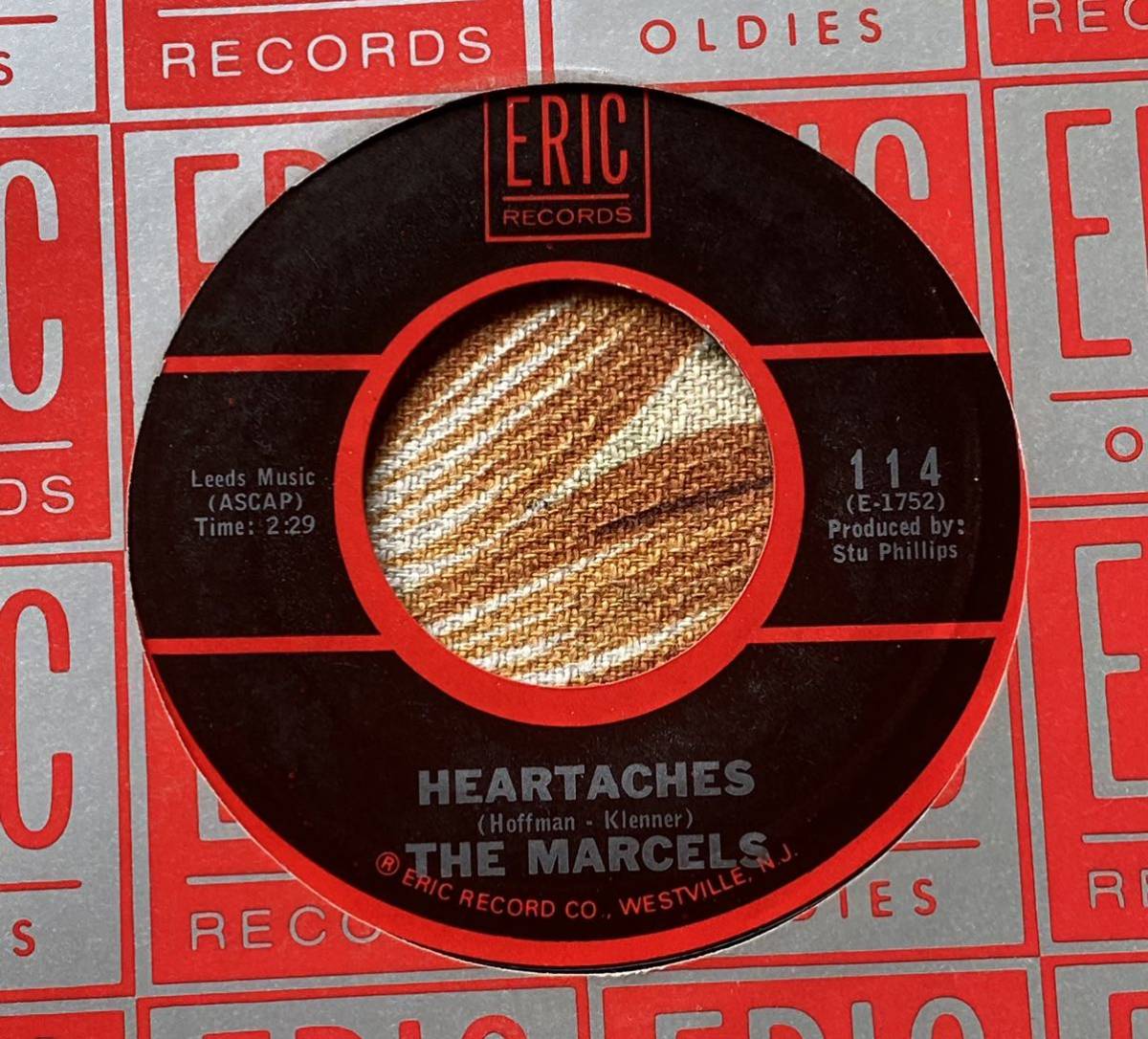 THE MARCELS 新品 7inch SUMMERTIME . HEARTACHES Doo Wop ロカビリー_画像2