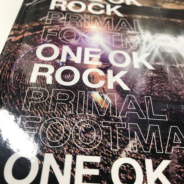 ワンオク ONE OK ROCK #8 ファンクラブ 写真集 フォトブック 限定　 PRIMAL FOOT MARK #8　プライマル フットワーク　非売品　会員限定品