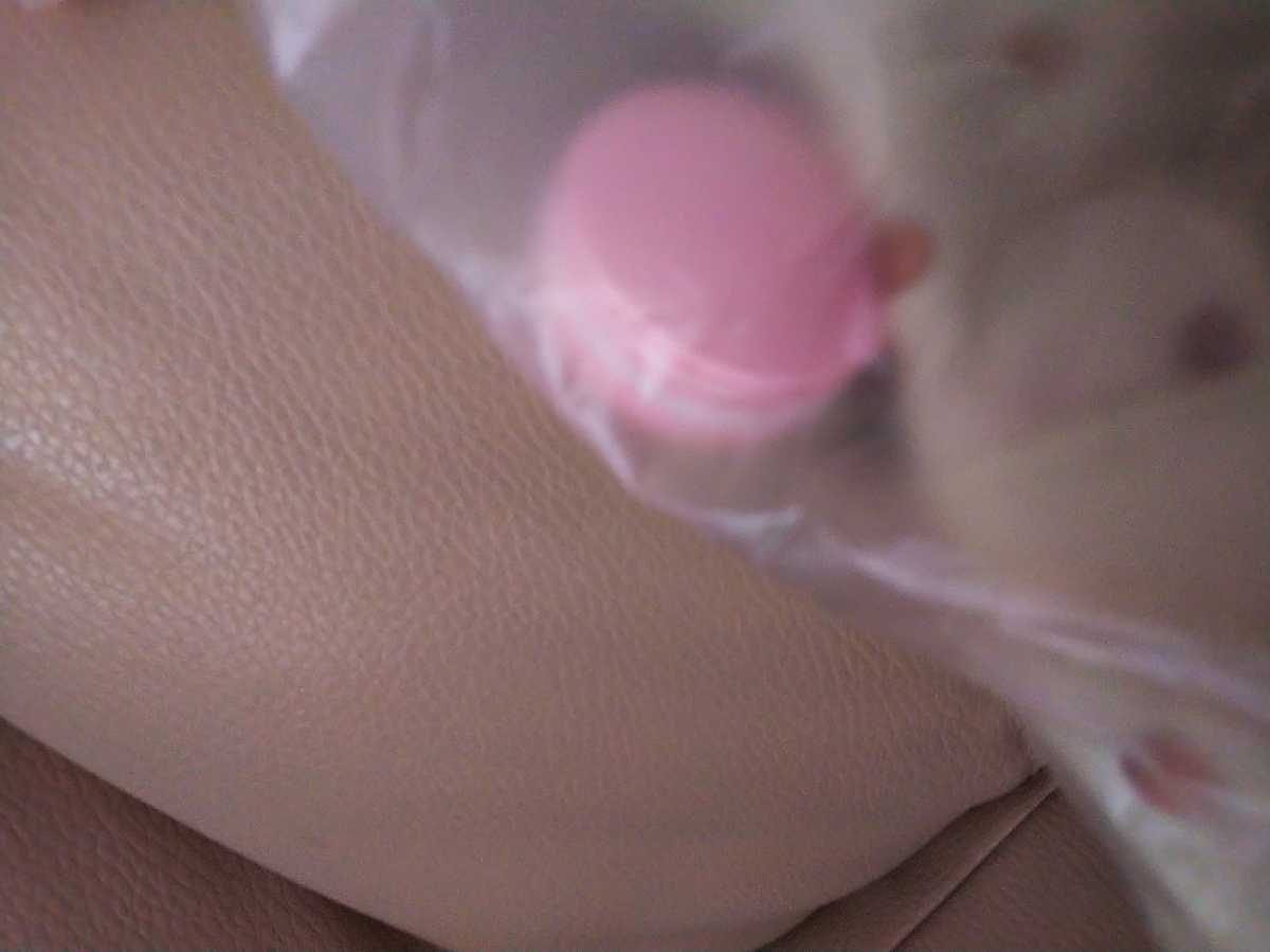 ピンク マカロン チャーム