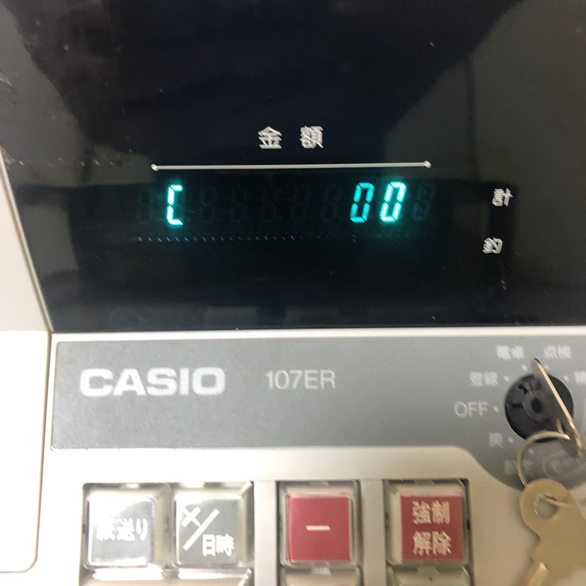 美品 CASIO カシオ 電子レジスター 107ER 電卓機能搭載 DL-1818 美品 CASIO カシオ 電子レジスター 107ER 電卓機能搭載 DL-1818
