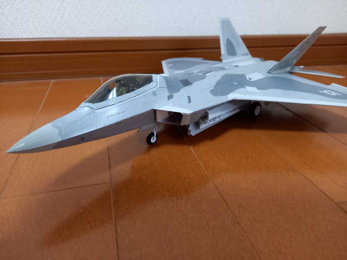 1／48 ハセガワ　F-22　ラプター　制空戦闘機　完成品_画像1