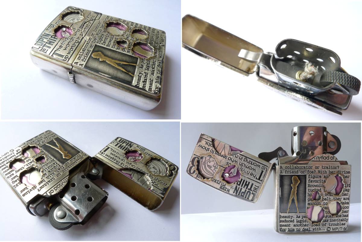 2008年☆「峰不二子 視線」 ZIPPO☆ウオンテッド No.2☆ルパン三世