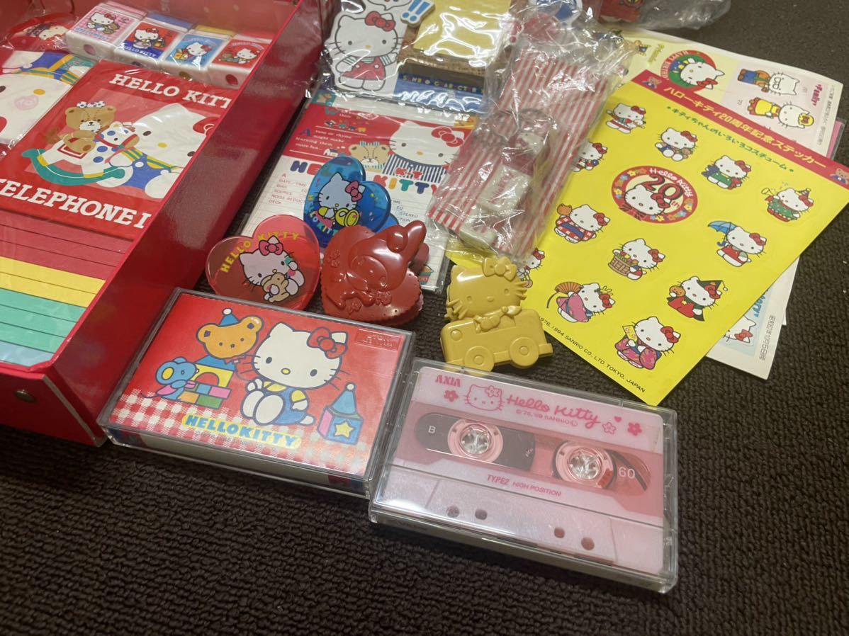 当時物 サンリオ ハローキティ 30点以上 まとめ売り 文房具 お 当時物 サンリオ ハローキティ 30点以上 まとめ売り 文房具 お