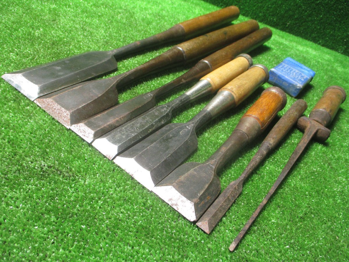 忠口a304 景虎新潮宗歩高芝他□のみノミ職人大工道具工具木工DIY 刃幅