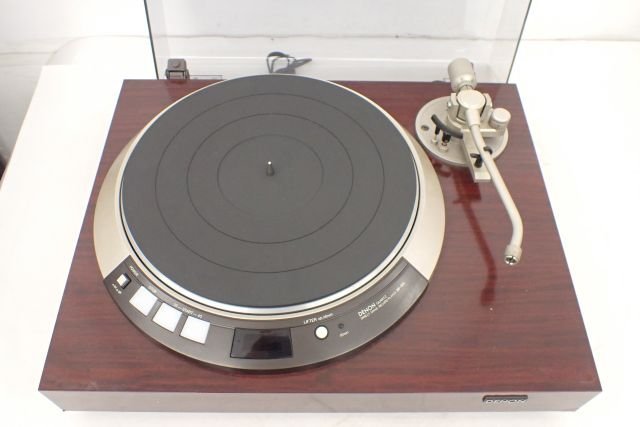 DENON レコードプレイヤー DP-55L 元箱付き 現状販売 デノン ▽ 658CD
