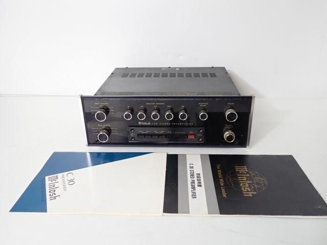 Mcintosh マッキントッシュ コントロールアンプ C30 ☆ 65E54-2 Mcintosh マッキントッシュ コントロールアンプ C30 ☆ 65E54-2