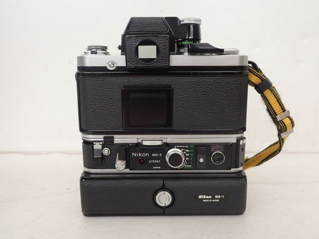 NIKON フィルム一眼レフカメラ フォトミック F2 + モータードライブ MD-2 MB-1 ニコン 現状販売 ▽ 65FAD-2_画像5