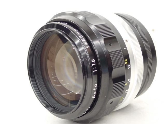 Nikon 大口径単焦点レンズ Nikkor-H auto 85mm F1.8 非AI ニコン