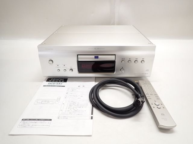 DENON デノン/デンオン SACD/CDプレーヤー DCD-SA1 2004年製 電源ケーブル/リモコン/説明書付き ∬ 65E30-4