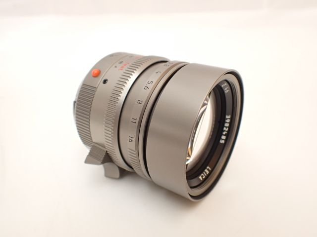 Leica ライカ 単焦点レンズ SUMMILUX-M 50mm F1.4 ASPH E46 Titan