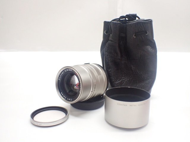 CONTAX コンタックス 単焦点レンズ Carl Zeiss Sonnar 90mm F2.8 T