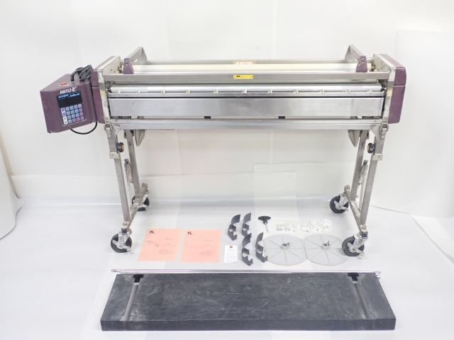 極東産機 自動壁紙糊付機 Hiβ-VL クロス糊付け機 KYOKUTO スリッター