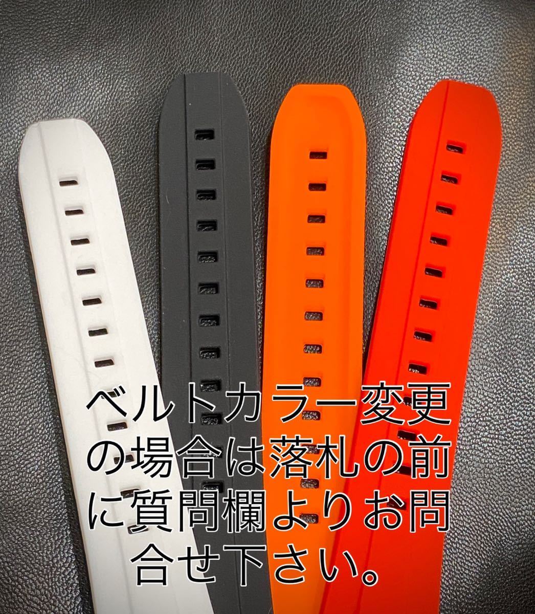 45mm 用 アップルウォッチ メタルカスタム ゴールドベゼル&レッドD