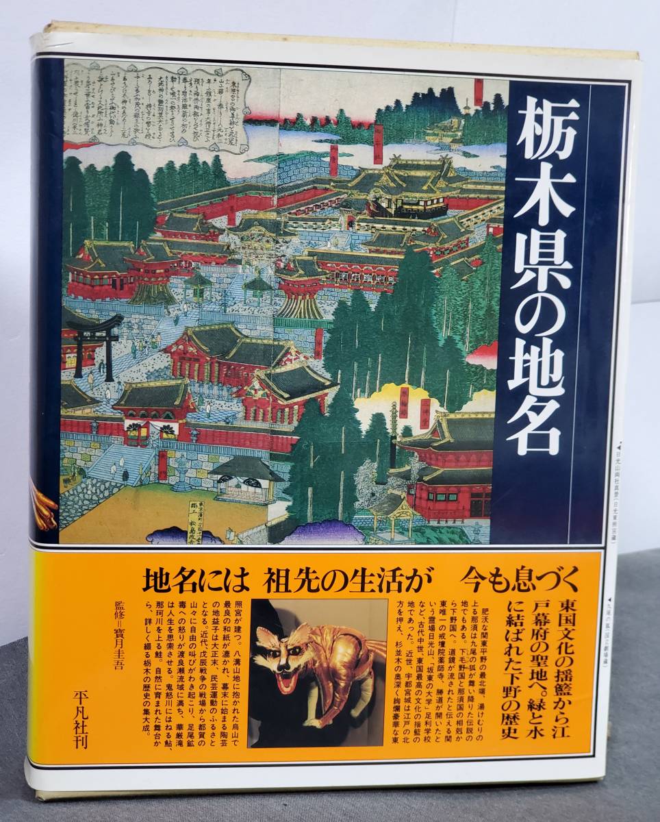 T32　栃木県の地名　日本歴史地名大系9　1988年　平凡社　送料込