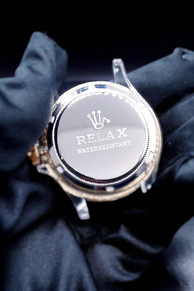 Yahoo!オークション - RELAX リラックス時計 王冠ロゴ 腕時計 クロノ 