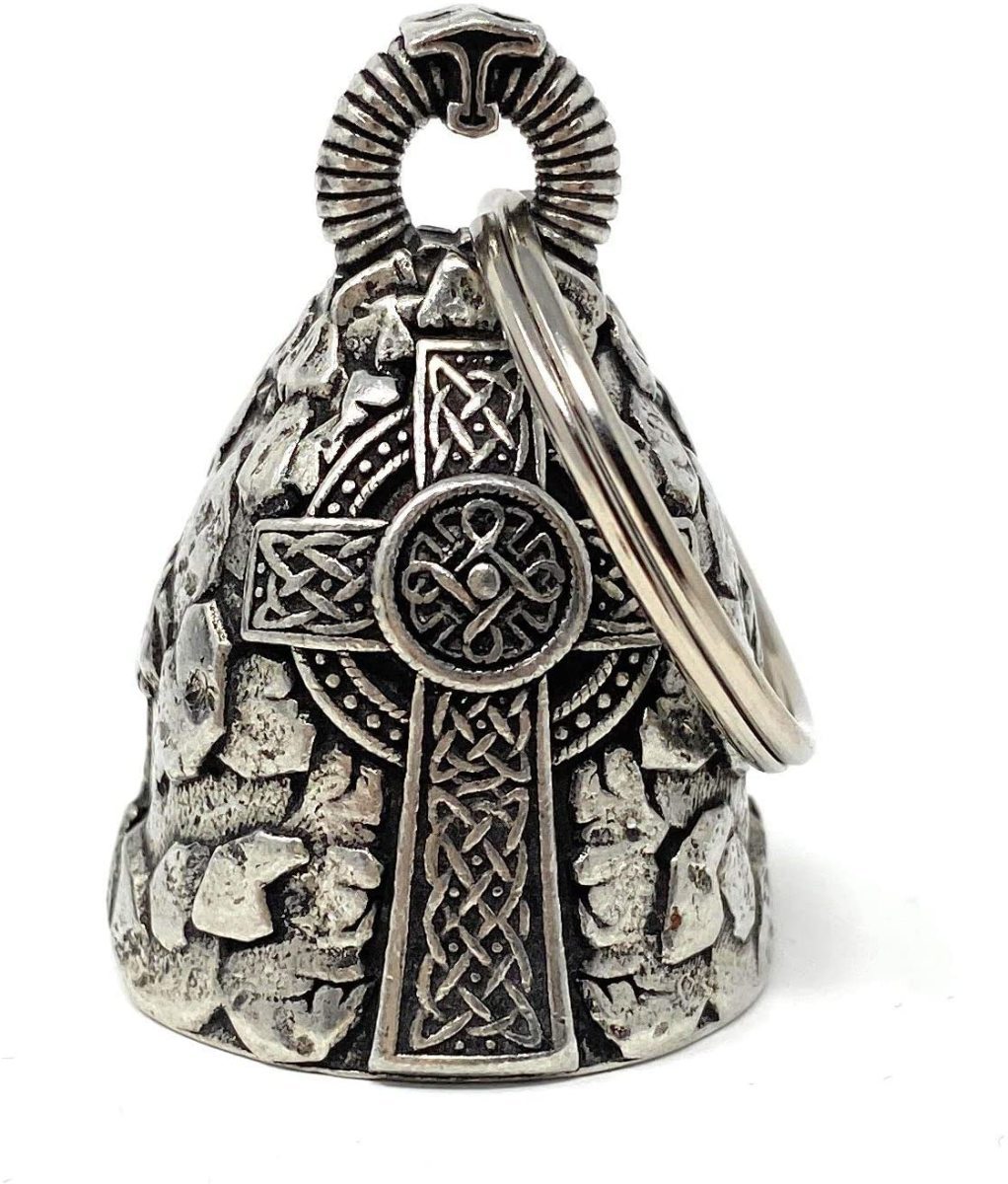 米国製 Bravo Bells ケルト十字 ベル [Celtic Cross] Made in USA 魔除け お守り バイク オートバイ 鈴 アクセサリー ガーディアンベル_画像5