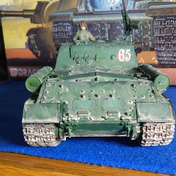 ソ連戦車 JSU-152 ドラゴン 1/35 完成品