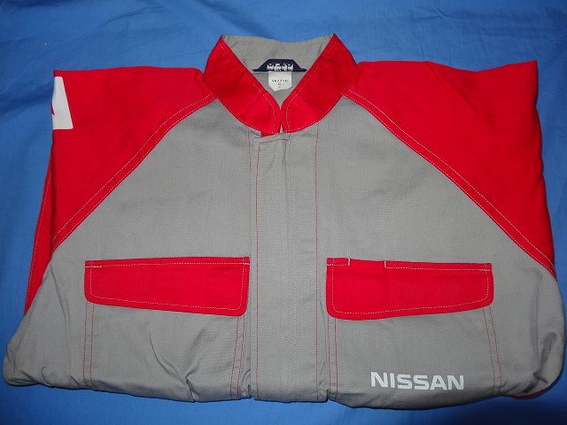 NISSAN　日産　レッドステージ　メカニック　3シーズン用長袖　つなぎ　未使用　Lサイズ　_画像1